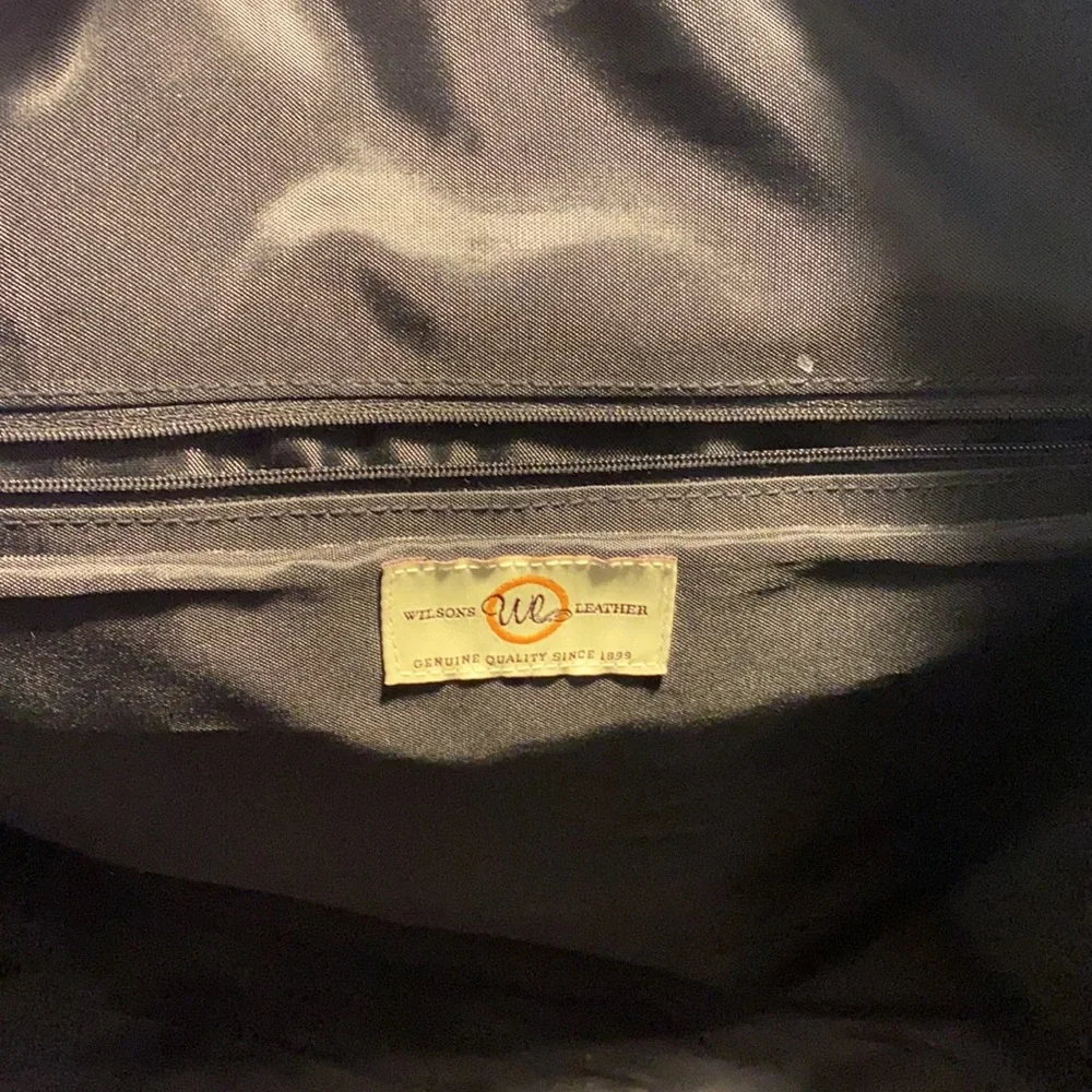 Wilson’s House of Leather Computer Bag /Satchel / Shoulder Bag. - Picture 9 of 11